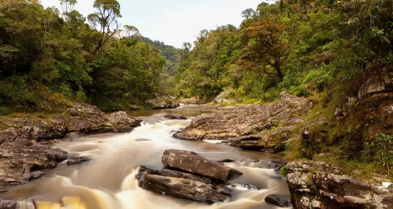Une ville de Madagascar